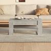 vidaXL Coffee Table Concrete Grey 102x55x45 cm Engineered Wood