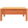 vidaXL Garden Sofa with Cushions and Footstool Solid Wood Pine