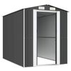 vidaXL Garden Shed Anthracite 192x274x223 cm Galvanised Steel