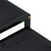 vidaXL Tea Tables 2 pcs MDF Black