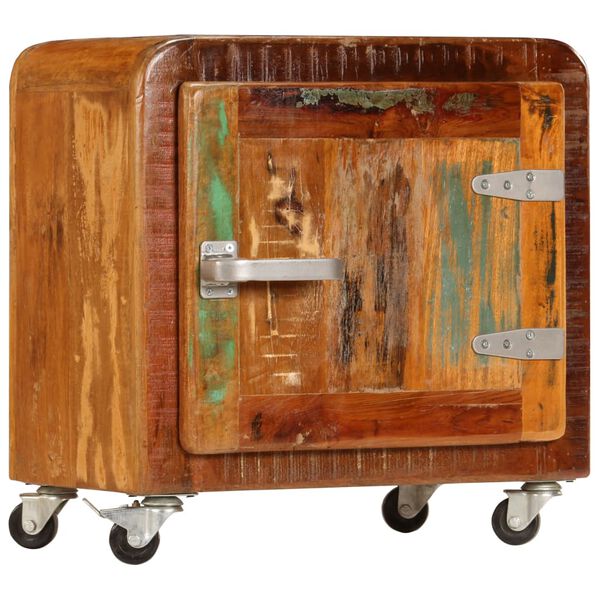 vidaXL Bedside Cabinet 50x30x50 cm Solid Reclaimed Wood