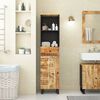 vidaXL Bathroom Cabinet 38x33x160 cm Solid Wood Mango