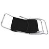 vidaXL Folding Sun Loungers 2 pcs Textilene Black
