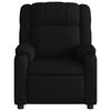 vidaXL Electric Massage Recliner Chair Black Fabric