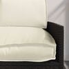 vidaXL Cushion Set 3 pcs Cream Oxford Fabric