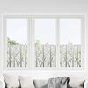 vidaXL Static Window Film Bamboo Pattern 60 x 500 cm PVC