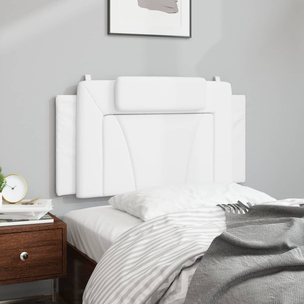 vidaXL Headboard Cushion "Viana" White 100 cm Faux Leather