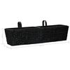 vidaXL Planters 2 pcs Water Hyacinth Black