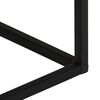 vidaXL Console Table 110x30x75 cm Solid Wood Acacia and Iron
