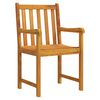 vidaXL Garden Chairs 2 pcs Solid Acacia Wood
