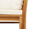 vidaXL 6 Piece Garden Lounge Set with Cushions Solid Wood Acacia