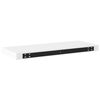 vidaXL Floating Wall Shelf White 60x23.5x3.8 cm MDF