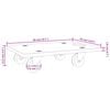 vidaXL Transport Trolleys 2 pcs Rectangular 50x35x11.5 cm
