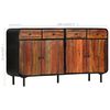 vidaXL Sideboard Solid Reclaimed Wood 140x35x76 cm