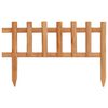 vidaXL Lawn Edgings 10 pcs Firwood 4.4 m