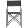 vidaXL Director's Chairs 2 pcs Solid Acacia Wood