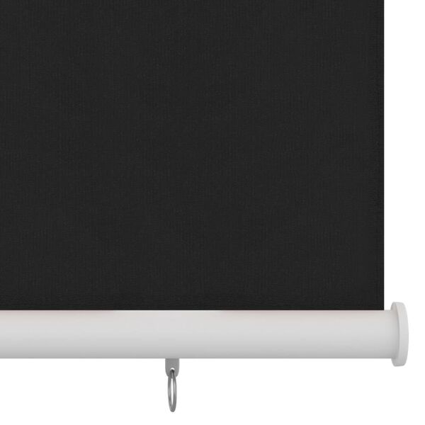vidaXL Outdoor Roller Blind 60x230 cm Black HDPE