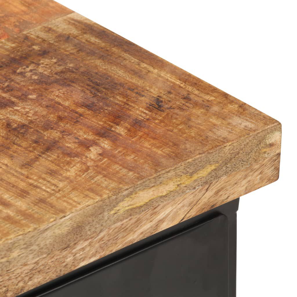 vidaXL Sideboard 60x30x76 cm Rough Mango Wood