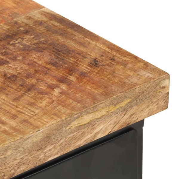 vidaXL Sideboard 60x30x76 cm Rough Mango Wood