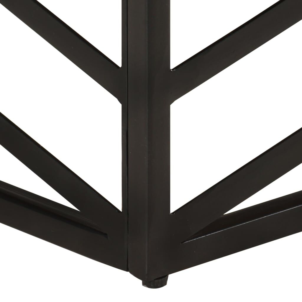 vidaXL Coffee Table 68x68x35 cm Solid Acacia Wood