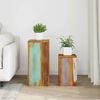 vidaXL Plant Stands 2 pcs Solid Reclaimed Wood