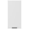 vidaXL Wall-mounted Bathroom Cabinet White 32x20x67 cm