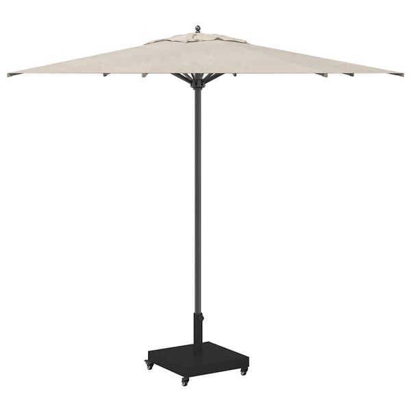 vidaXL Outdoor Umbrella Bases Black 45 x 45 x 32 cm Steel, Concrete