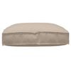 vidaXL Cushion Taupe 80 x 80 x 12 cm Oxford Fabric