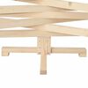vidaXL Christmas Trees with Stand Natural 150 cm Solid pine wood