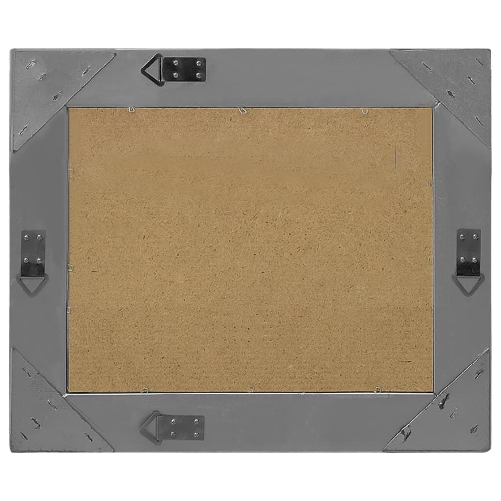 vidaXL Wall Mirror Baroque Style 50x40 cm Black