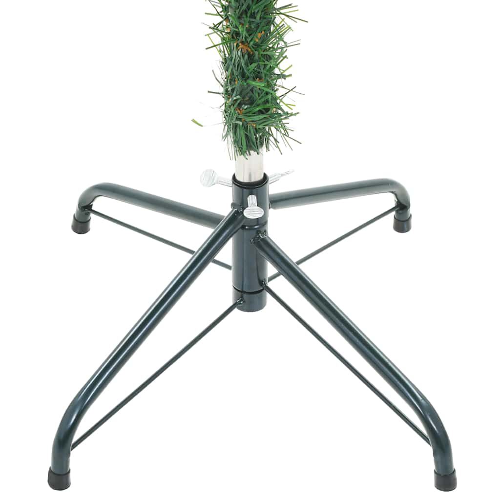 vidaXL Artificial Pre-lit Christmas Tree with Ball Set Pinecones 180 cm