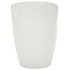 vidaXL Storage Stool White and Red Faux Leather