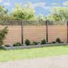 vidaXL Gabion Raised Bed Galvanised Steel 500x100x20 cm