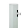 vidaXL Patio Retractable Side Awning 120x500 cm Grey