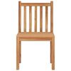 vidaXL Garden Chairs 4 pcs with Cushions Solid Teak Wood