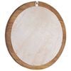 vidaXL Wall Mirror 60 cm Teak Round