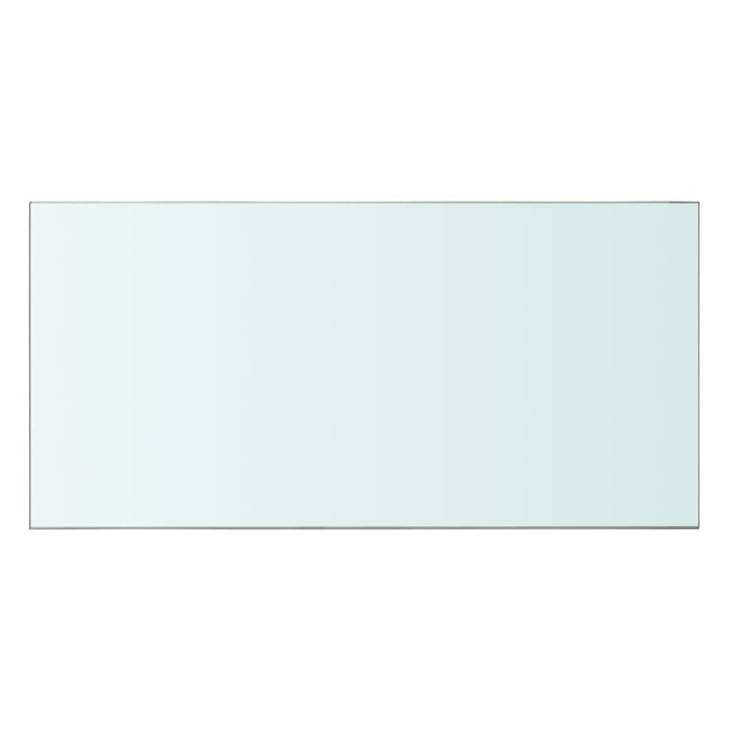 vidaXL Shelf Panel Glass Clear 60x30 cm