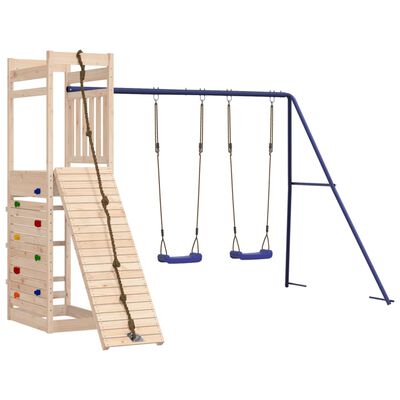 vidaXL Outdoor Playset Solid Wood Pine