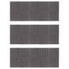 vidaXL Decking Tiles 30 pcs Grey Wash 30x30 cm Solid Acacia Wood