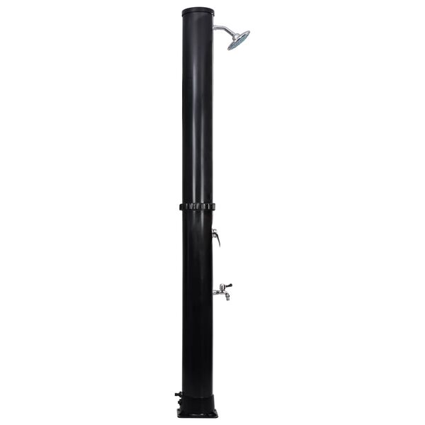 vidaXL Outdoor Solar Shower with Shower Head and Faucet 40 L