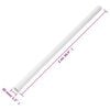 vidaXL Cable Trunkings with Clips &Oslash;30 mm 10 m PVC