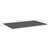 vidaXL Bookshelf Boards 8 pcs High Gloss Grey 80x50x1.5 cm Engineered Wood