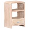 vidaXL Bedside Table 40x30x60 cm Solid Acacia Wood