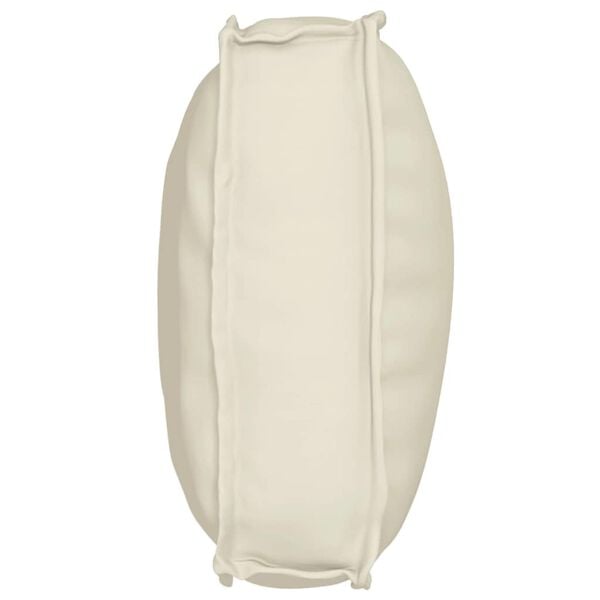 vidaXL Cushion Cream 70 x 40 x 12 cm Oxford Fabric