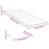 vidaXL Garden Sun Lounger with Cushion Solid Acacia Wood