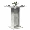 vidaXL Bistro Table Concrete Grey 60x60x75 cm Engineered Wood
