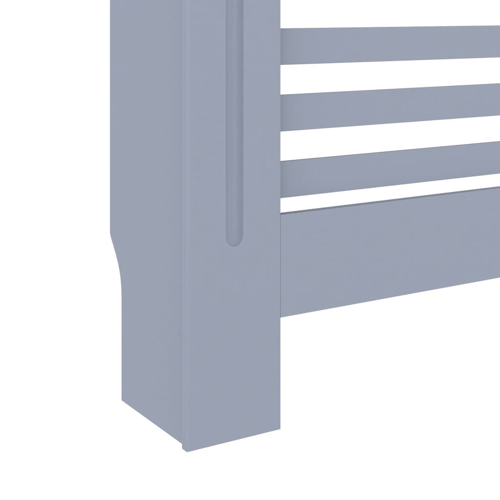 vidaXL Radiator Cover Anthracite 172x19x81.5 cm MDF
