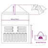 vidaXL Family Tent Folding Manual Green and Beige 660 x 456 x 200 cm