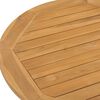 vidaXL 5 Piece Garden Dining Set Solid Wood Teak