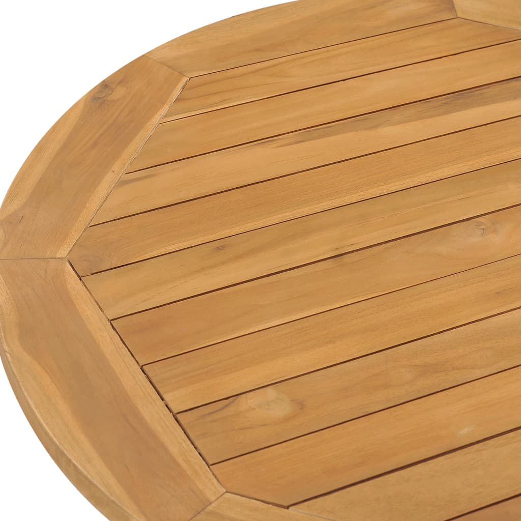 vidaXL 5 Piece Garden Dining Set Solid Wood Teak